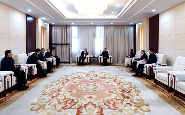 郭铭群董事长走访服务天津市国有资产监督管理委员会