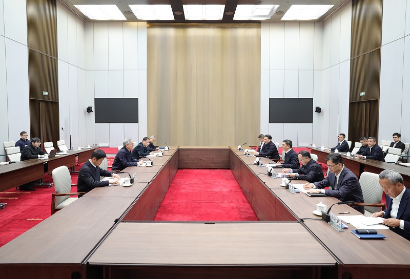 庞骁刚总经理会见江苏省委常委、南京 市委书记周红波