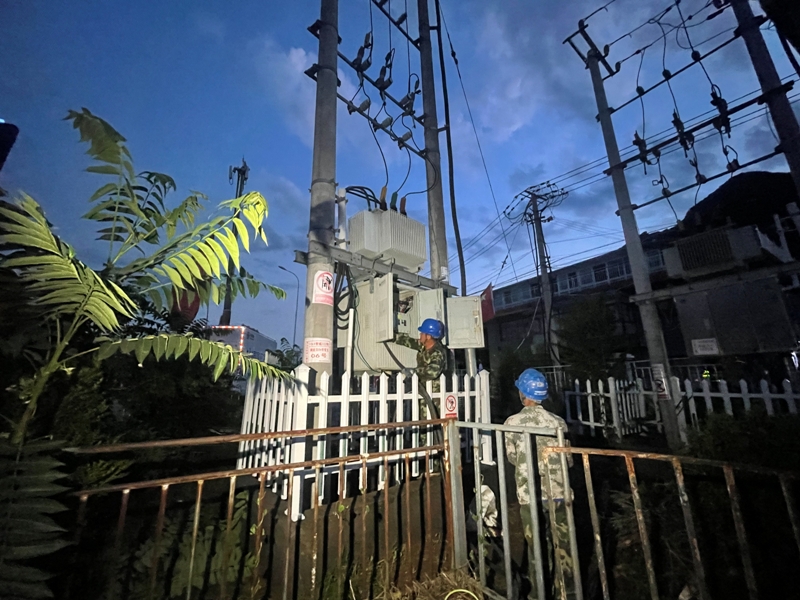 【防汛保供进行时】蓟州罗庄子镇下营镇所有村庄全部复电